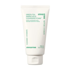 Green Tea Amino Acid Cleansing Foam – Gentle Face Cleanser