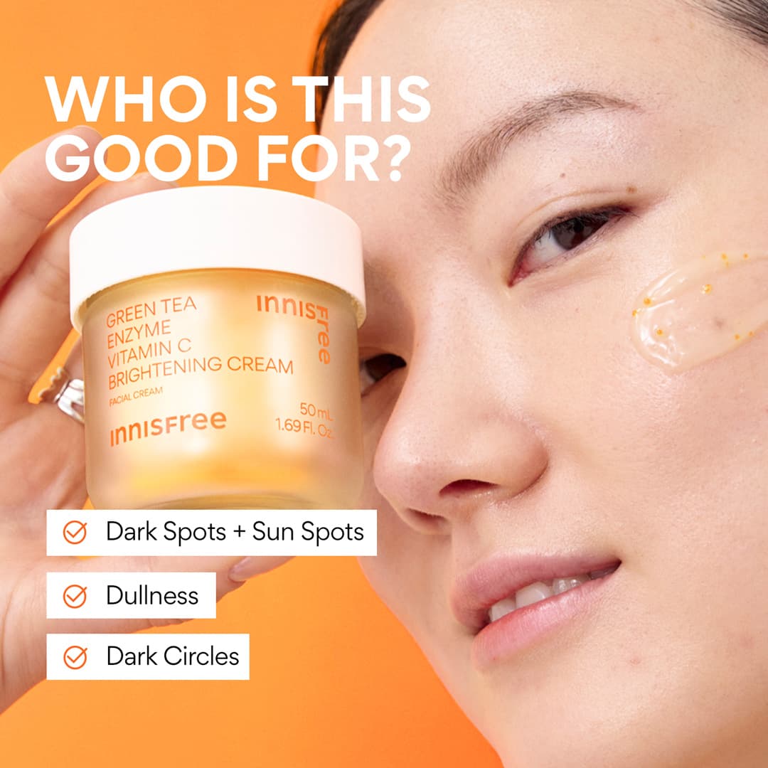 Green Tea Enzyme Vitamin C Brightening Cream - Image 9